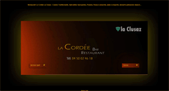 Desktop Screenshot of clusaz-restaurant.fr